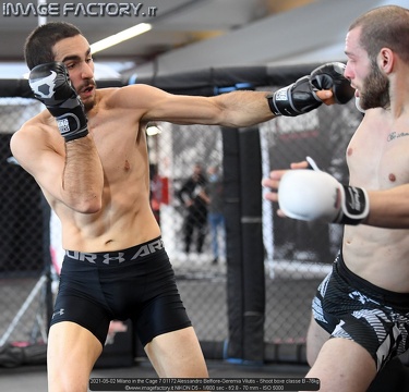 2021-05-02 Milano in the Cage 7 01172 Alessandro Belfiore-Geremia Vilutis - Shoot boxe classe B -76kg